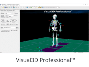 Visual3D Professional logiciel MoCap pour capture de mouvement et analyse biomécanique avancée