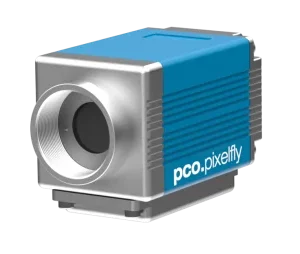 Caméra scientifique pco.pixelfly 1.4 DS USB pour imagerie haute sensibilité et acquisition rapide